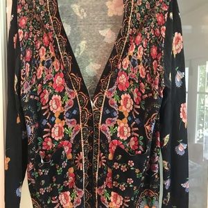 Johnny Was cardigan in excellent condition..classic look.. very elegant.